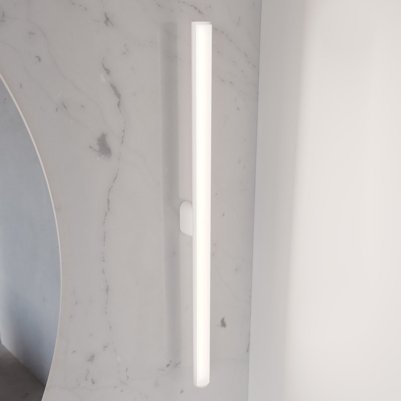Fino 1 - Light LED Bath Bar, Satin Chrome, 3000K, 11 W