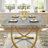 Julianah Unfinished Metal Base Dining Table-989731593-985061129