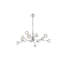 Luminaire suspendu unique à 12 lumières Akisha-1721530424