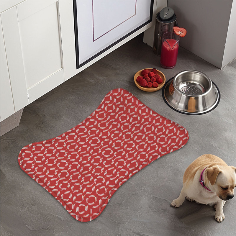 Tapis bleu maron - 1 pièce