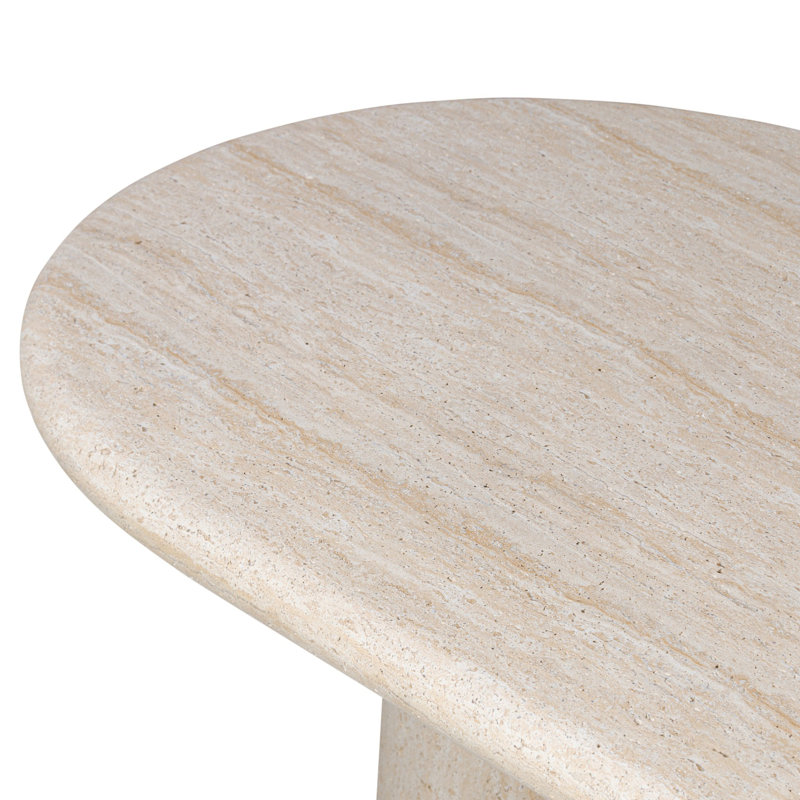 Poole Outdoor Dining Table 78"-Textured Sand Concrete