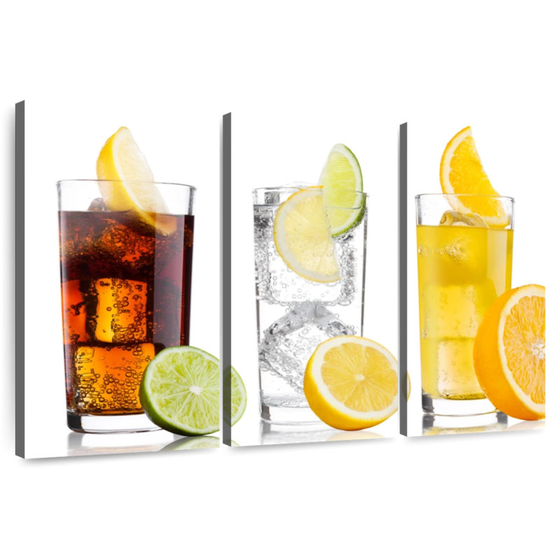 Yarlin Variety Of Drinks, 20" H x 33" W