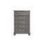 Commode verticale avec boutons décoratifs et pieds en oignon-454077902