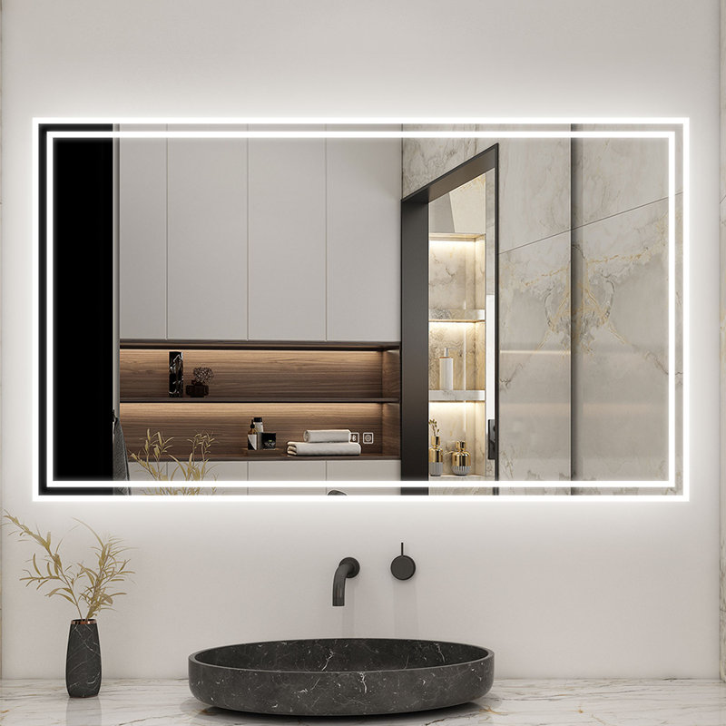 Ahaziah Rectangle Mirror, 70 cm H x 120 cm W