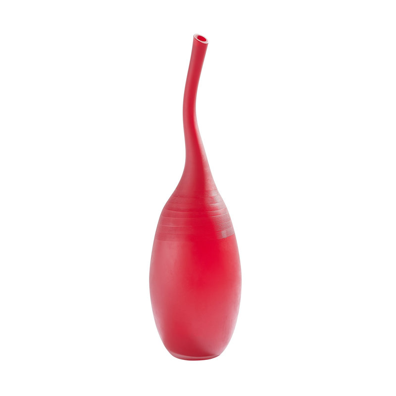 Curvature Bottle, Red, 24.25" H x 7" W x 7" D