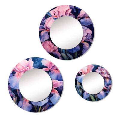 Dilreet Metal Round Mirror