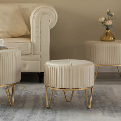 Tabouret avec repose-pieds Presten