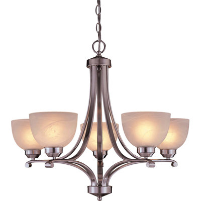 Lustre classique / traditionnel à 5 lumières Stivers