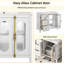 Meuble-lavabo 36 po avec 2 portes à fermeture douce