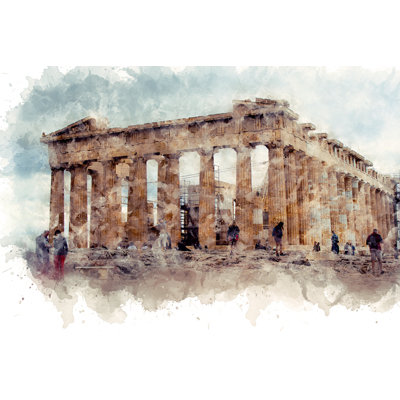 Athens, Greece - Wrapped Canvas Print