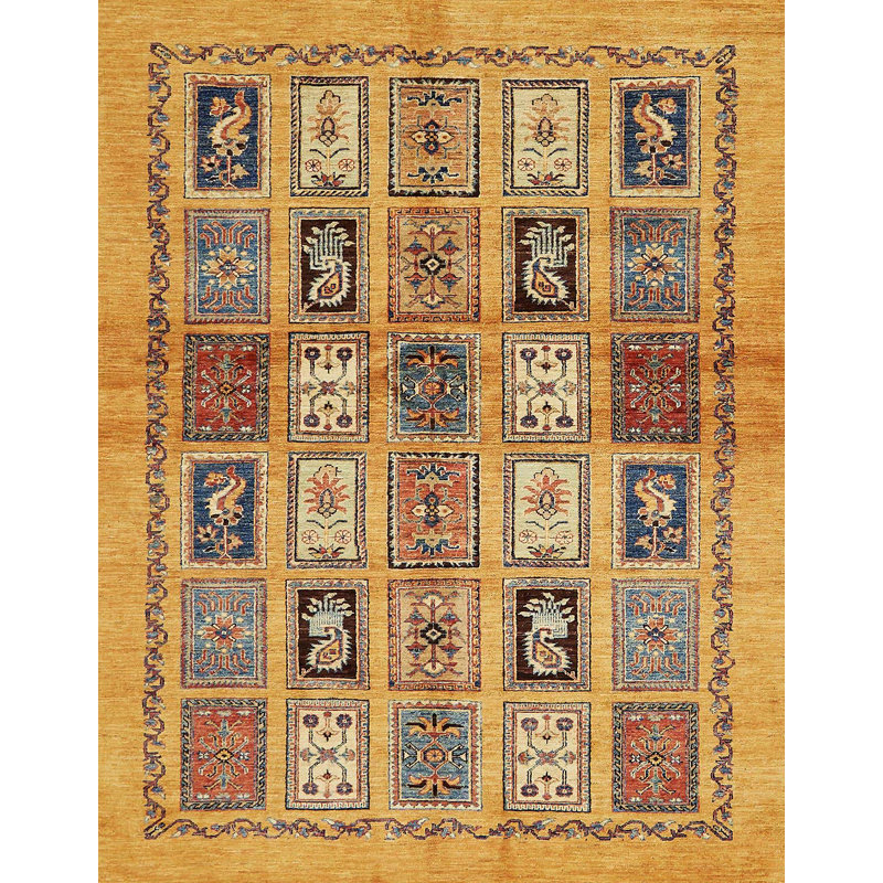 Tapis abstrait moderne 632, Rectangle 3 pi x 5 pi