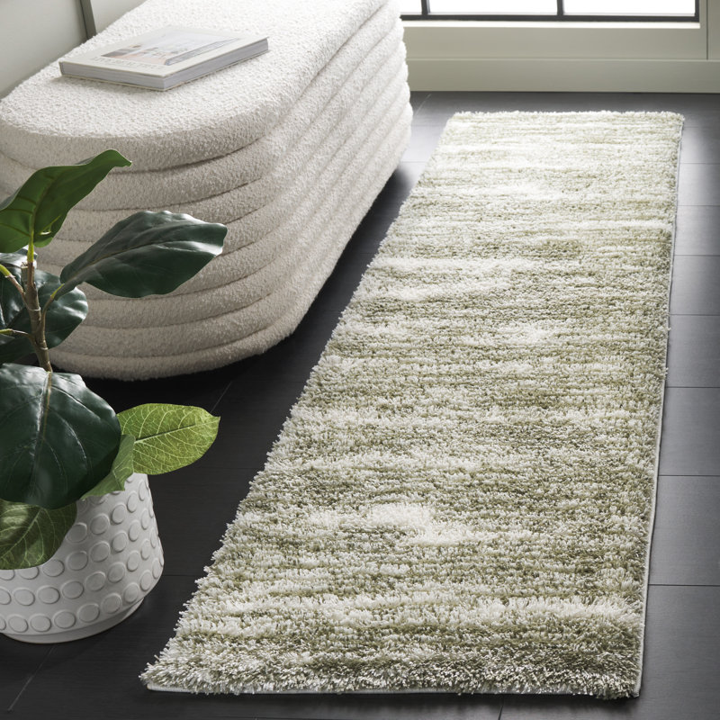 Arayla Tahoe Shag Performance Rug, Runner 2' x 8'