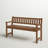 Glyndon Solid Wood Acacia Outdoor Bench