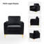 Gillette Upholstered Tufted Velvet Club Chair-107593883