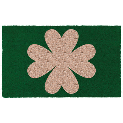 Genis Non-Slip St. Patrick's Day Doormat