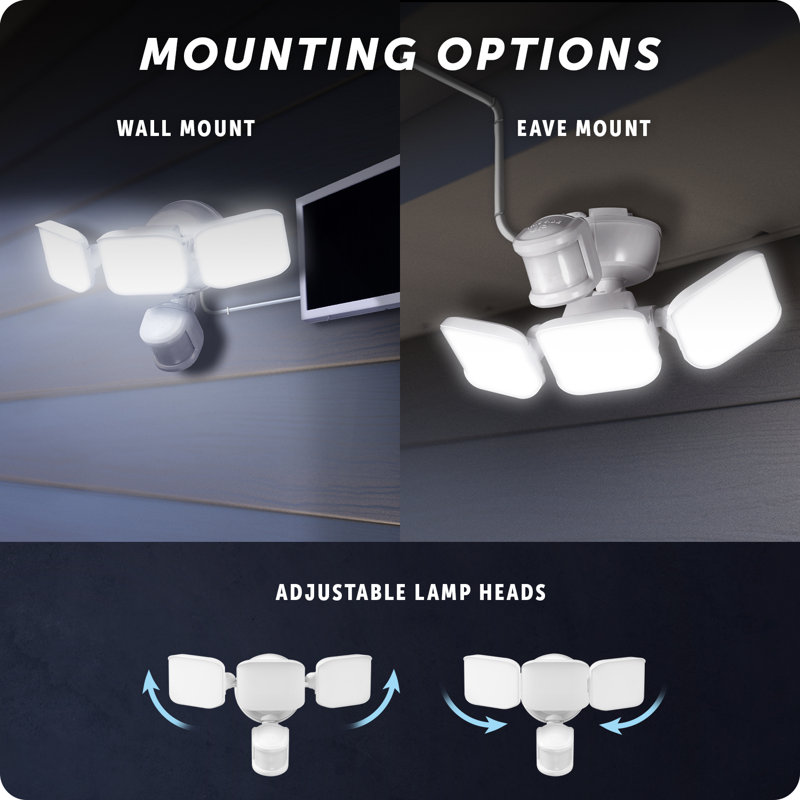 LED Solar Power Outdoor Security Flood Light with Motion Sensor
