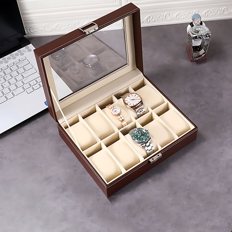 Boîte à montre +