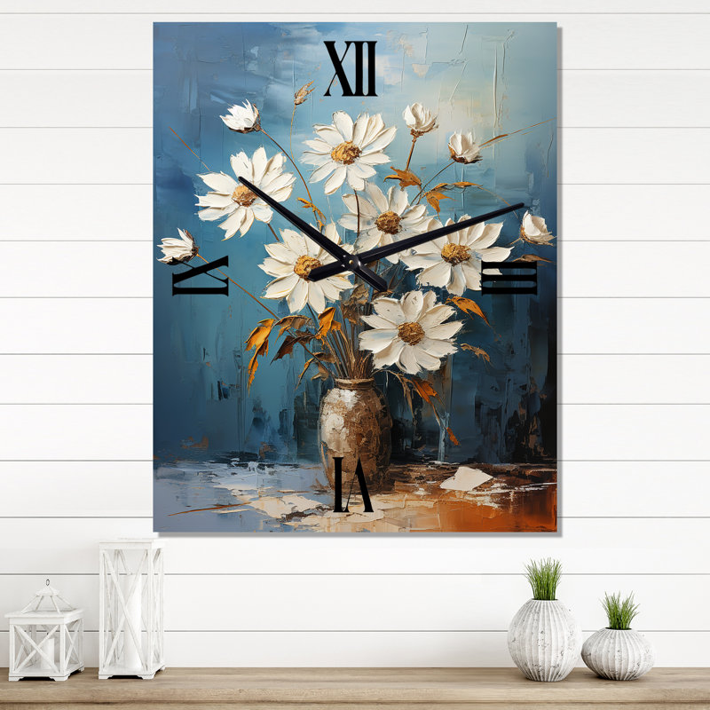 Horloges murales Cynthla - Daisies, Grand