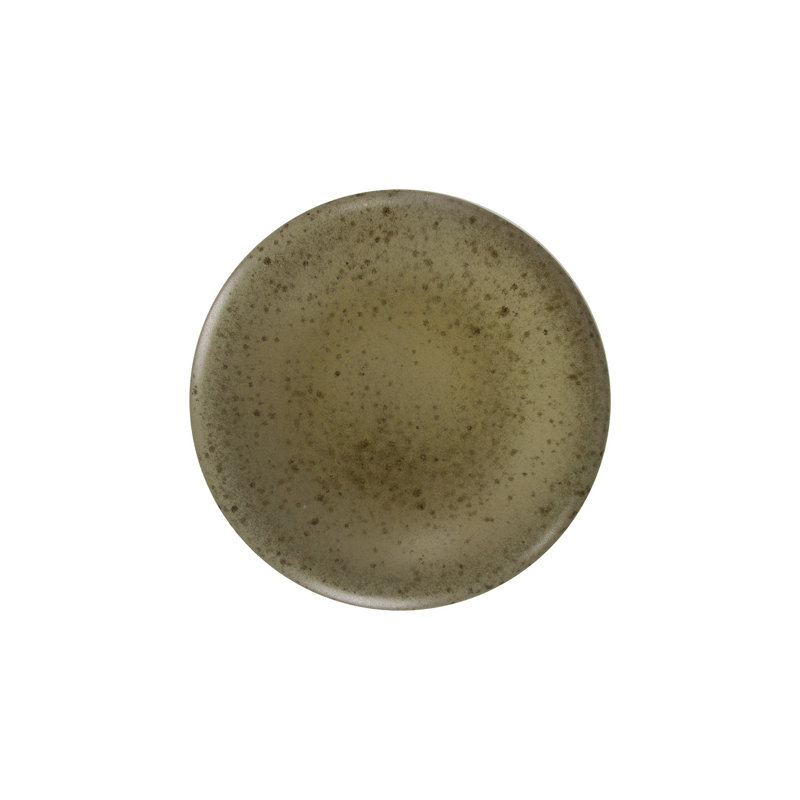 Bosque Appetizer Plate Stoneware, Green