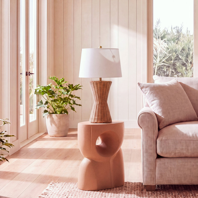 Table d'appoint Abbi, Terre cuite