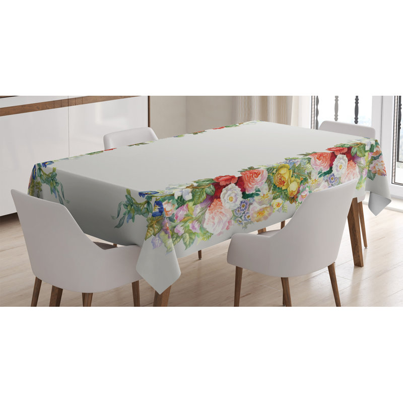 Victorian Dining Room Kitchen Tablecloth, 84" L x 60" W