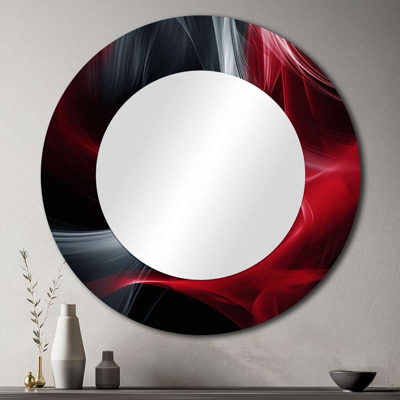 Miroir mural Pentti, 36 po x 36 po, Rond