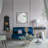 Iron Frame Vertical Rectangle Mirror