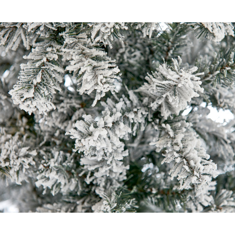 8ft Artificial Snowy Tree Arch