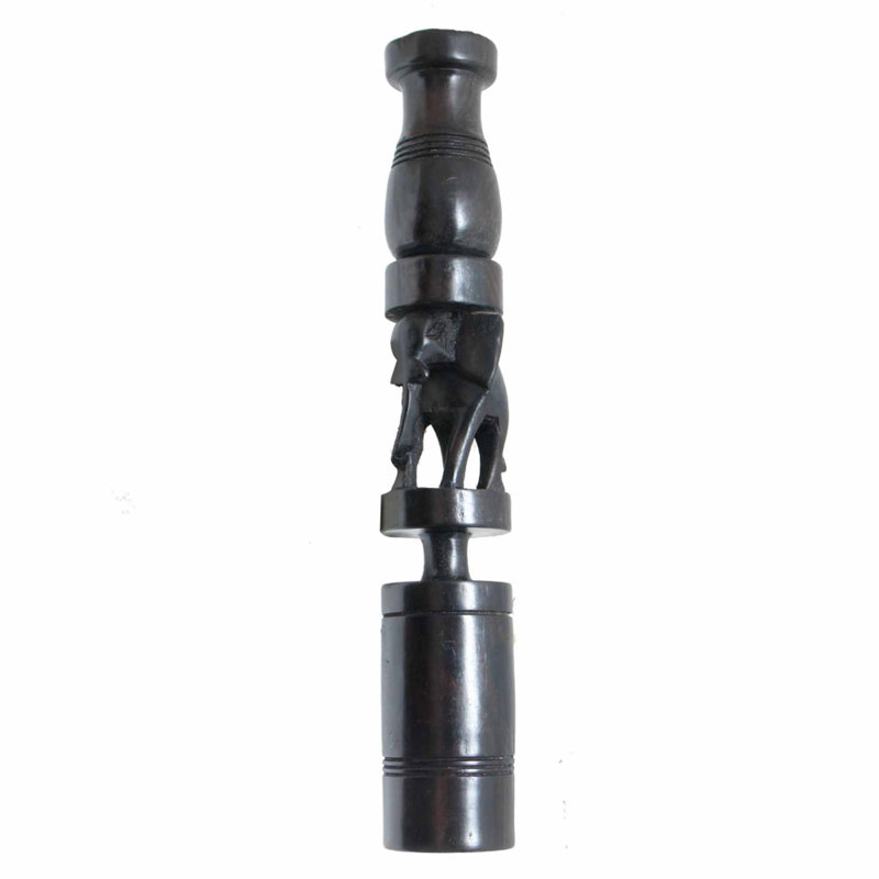Chandelle de table en bois 8 po