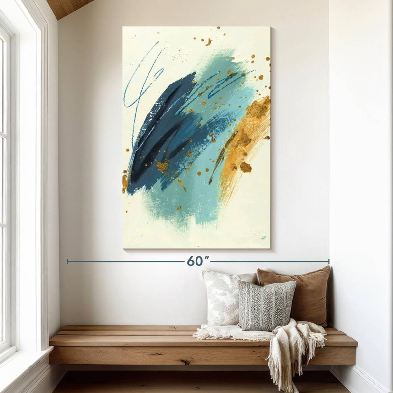 Avery Blue December, 51" H x 34" W