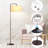 Landrau 65.5" Arched Floor Lamp with 2 LED Bulbs Included-59819740