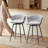 360° Swivel Counter & Bar Stools With Metal Frame-1478592416
