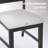 Upholstered Solid Wood Dining Chair-597689604