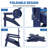 Buvana HDPE Folding Adirondack Chair-313151939