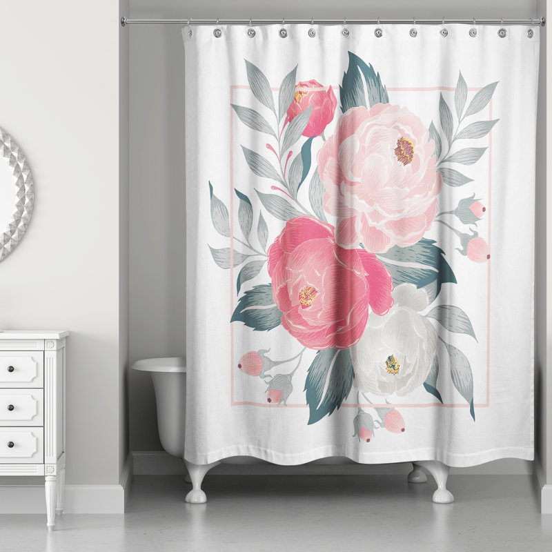 Kiruna Floral Shower Curtain