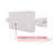 NICOR Lighting Thermoplastic LED Double Sided Emergency Exit Combo Sign