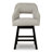 Nestor Swivel Upholstered Counter Stool with Solid Wood Frame-1040640252-1045048212
