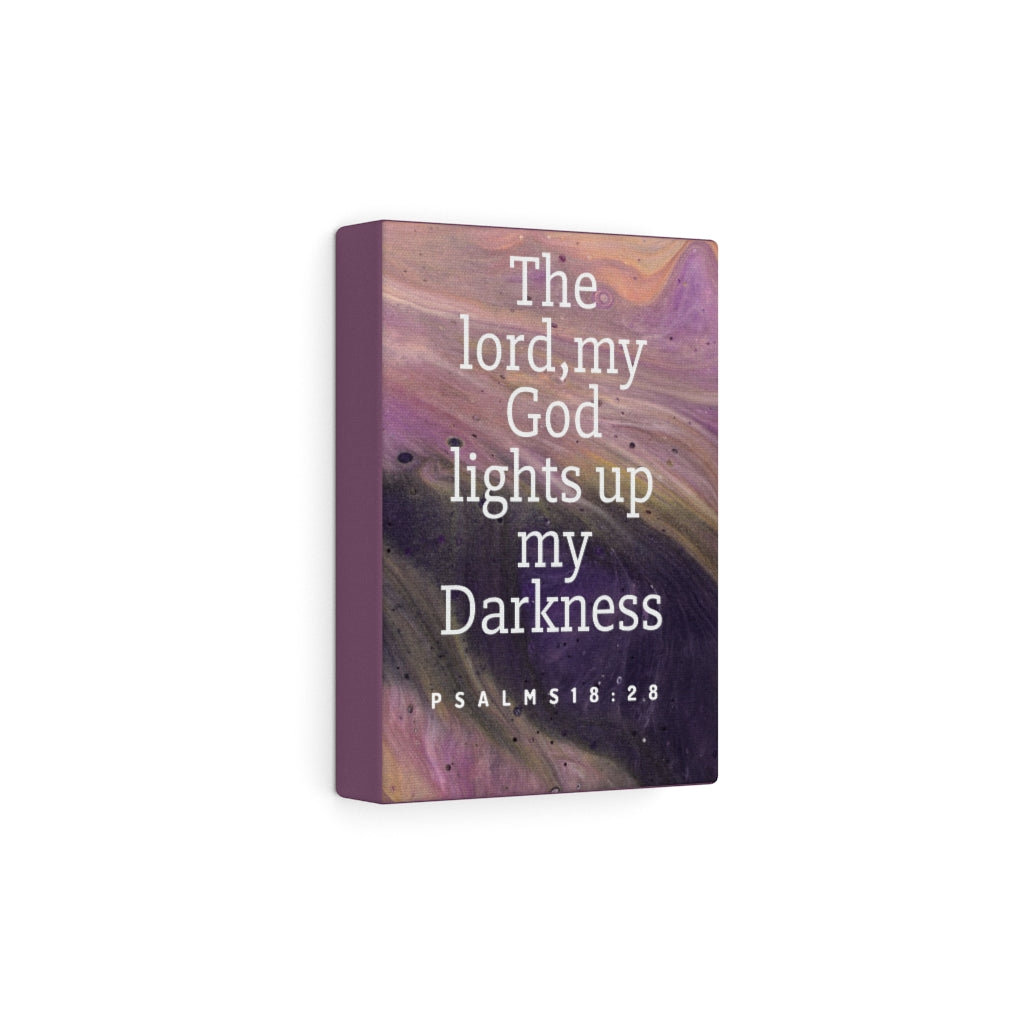 Psalms 18:28 WEB - For You Will Light My Lamp, Yahweh. My God Will