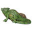 Statue de chameleon voile