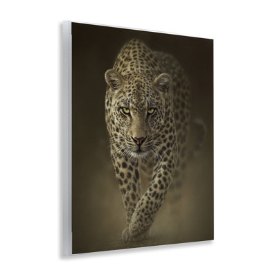 Plaque murale Savage Leopard