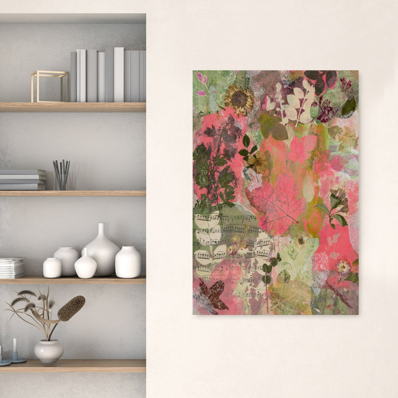 Nature's Music Collage, 48" H x 32" W