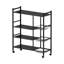 Multi-tiered Kitchen Microwave Storage Rack with Wheels-236109413