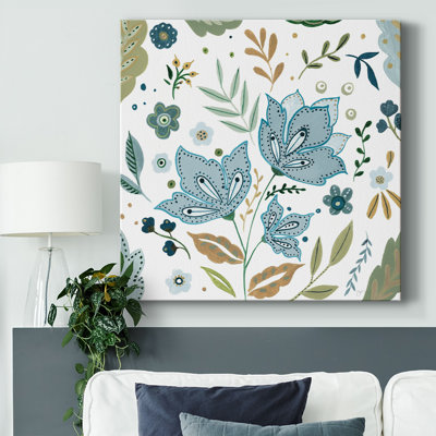 " Fantasy Folk Flowers I "