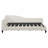 L-Shaped Linen Daybed, With Solid Wood Legs-1024657892-1024657897