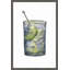 « lime sensation », reproduction d’art encadrée-1691083308