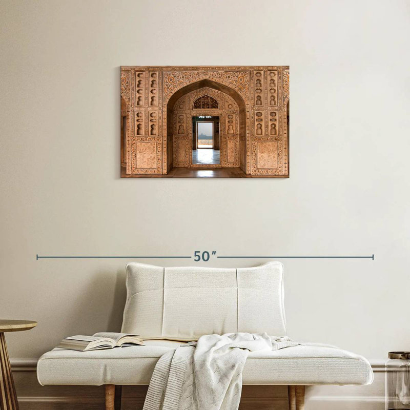 Porte du Taj Mahal, H 20 po x l 30 po