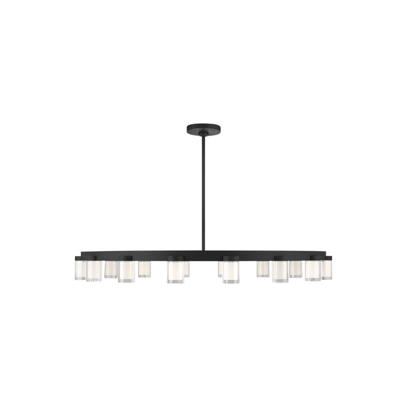 Esfera 16 - Light LED Chandelier, Nightshade Black