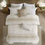 Ensemble de housse de couette en coton jacquard 5 pièces Morgan-126043441-126043439