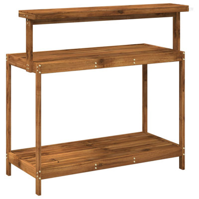 Solid Wood Potting Bench