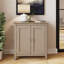 Palma 2 Door Compact Sideboard Buffet in Putty or Ivory White-1618255295